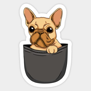 Pocket Dog Sticker